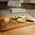 thumbnail image 4 of Delice Rectangle Cutting Board with Juice Drip Groove Cherry Medium 15.5 x 11, 4 of 5