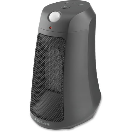 Bionaire Ceramic Office Heater with Motion Sensor, 800W, Black