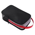 thumbnail image 2 of Bolsa de para zapatos con asa, portátil para hombres y mujeres, organizador para llevar zapatos, ideal para golf, uso diario, gimnasio y viajes. rojo, 2 of 8