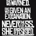 thumbnail image 3 of CafePress - Nevertheless, She Persisted. T Shirt - Women's Traditional Fit Dark T-Shirt, 3 of 4