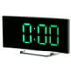 thumbnail image 2 of Reloj despertador digital Bling Bling Espejo detección de luz inteligente Pantalla curva LED, 2 of 12