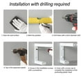 thumbnail image 4 of Heavy Duty Garage Wall Shelf, Space Saving Storage Shelves With Waterproof Rust  Holds Up To 65 Lbs For Garage Closet Laundry Room, 4 of 8