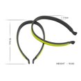 thumbnail image 3 of 2Pcs Bike Trouser Clips with High-Visibility Night Rides Powerful Reflective Bands Lightweight Safety Strips Color Cycling High-Visibility Clamps Night, 3 of 9