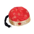 thumbnail image 1 of Sombrero oriental chino, juego de rol, sombrero de emperador para carnaval, cosplay, espectáculo de disfraces Rojo 48cm, 1 of 8