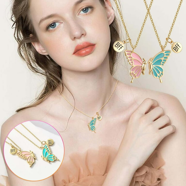 Butterfly love necklace online