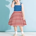 thumbnail image 2 of EnJoCho toddler 4th of July Dress Baby Kids Girls forth Of July Independence Day Beach Dresses Clothes Baby Kids Summer Party Dresses 5-6 Years, 2 of 3