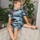 thumbnail image 4 of Balery Lighthouse in a Stormy Sea Conjunto de Pijama Infantil de Manga Corta con Estampado – Ropa de Dormir de Algodón Suave-XX-Large, 4 of 5