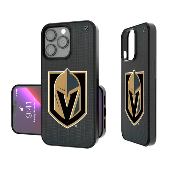 Vegas Golden Knights Linen Logo iPhone Bump Case