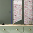 thumbnail image 5 of Ambesonne Cloud Peel & Stick Wallpaper for Home, Pattern of Stars and Clouds, 13"x36", Pink White Dark Yellow, 5 of 5
