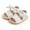 White, variant on Lilgiuy Toddler Kid Baby Summer Breathable Soft Bottom Casual Non-slip Bowknot Sandals Stylish Versatile Shoes