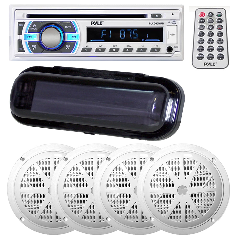 marine radio and speakers walmart