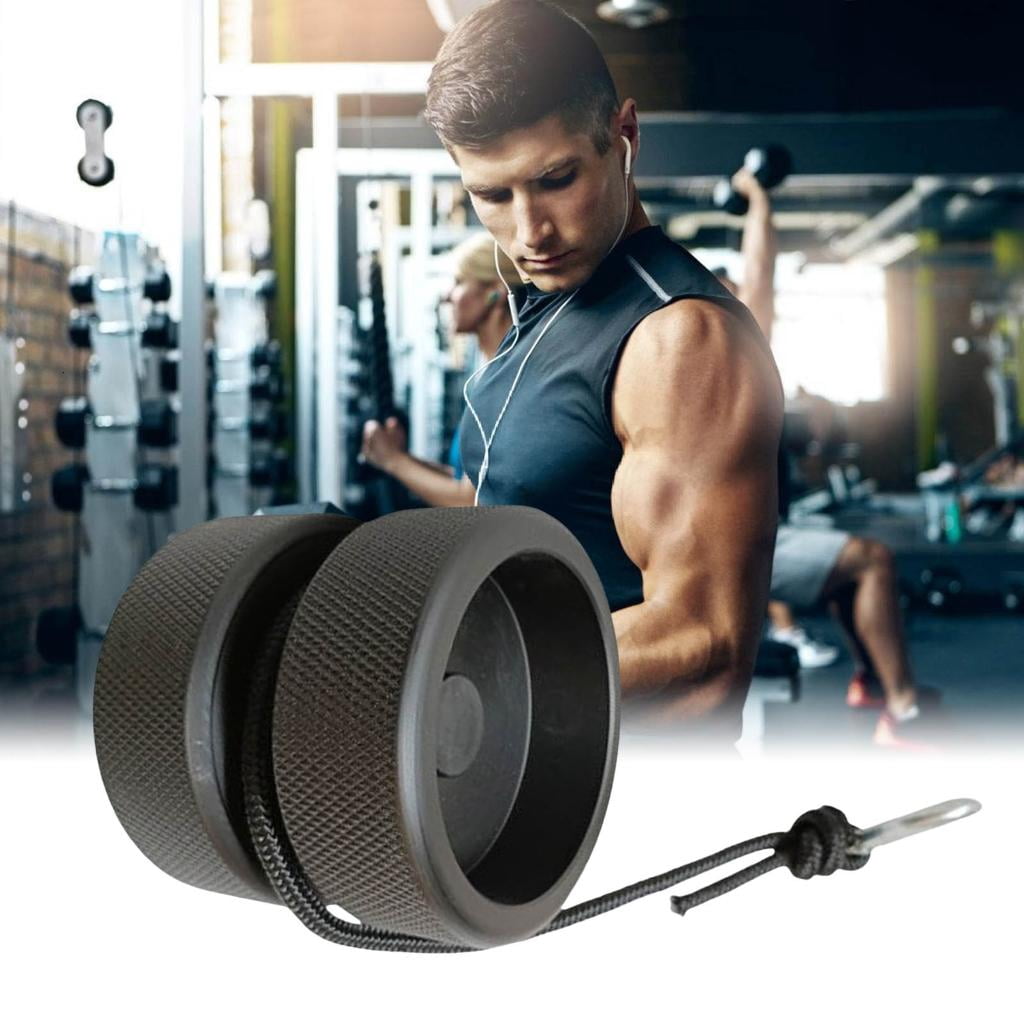 Yihuala Forearm Wrist Roller Trainer Forearm Exerciser for Men Women Strength Training Equipment Forearm and Wrist Strengthener