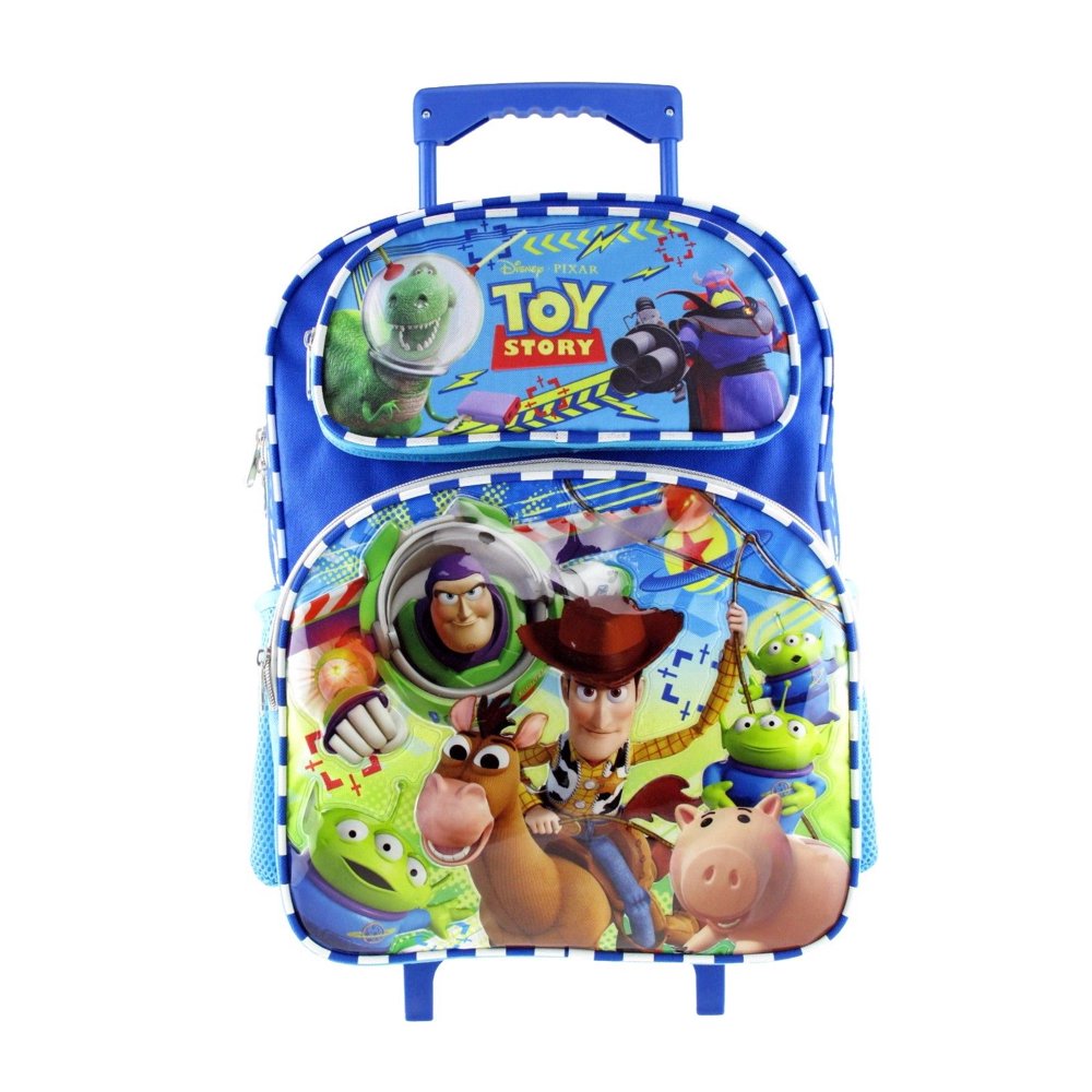 Licensed Disney Pixar Toy Story 16" Canvas Green & Blue School