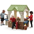 thumbnail image 2 of Step2 Great Outdoors Brown Toddler Playhouse with Grill and Planter Play Toys for Outside, 2 of 11