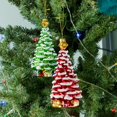 thumbnail image 4 of Christmas Tree Simulated Glass Tree Hanging Decoration Realistic & for Creative Xmas Tree Ornament Holiday Decor new arrival, 4 of 6