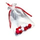 thumbnail image 2 of Bolsa pequeña para guardar muñecas, estuche para guardar mini figuras, bolsa portátil de PVC para muñecas pequeñas. Rojo XL, 2 of 9