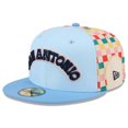thumbnail image 3 of Men's New Era  Light Blue San Antonio Spurs 2024/25 City Edition 59FIFTY Fitted Hat, 3 of 6