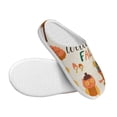 thumbnail image 3 of Daiia Autumn In The Forest Print Women’s Fuzzy Slippers Memory Foam Lightweight House Shoes Cozy Loafer Flannel House Shoes-37/38, 3 of 7