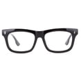 thumbnail image 2 of IG Unisex Vintage Squared Thick Frame Clear Lens Fashion Glasses in Tortoise, 2 of 2