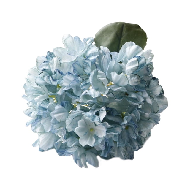 1 Branch Artificial Hydrangea Faux Silk Cloth Simulation Flower DIY Wedding Bridal Hand Bouquet Home Decor