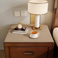 thumbnail image 4 of COM1950s Waterproof Bedside Table Cover, 28x16 Inch Wrinkle Resistant Linen Table Cloth Pad, Soft Washable Protector for Nightstand and Cabinet, 4 of 7