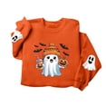 thumbnail image 6 of Women's Long Sleeve Sweatshirt Casual Crewneck Oversized Pullover Hoodies Fall Tops,4XL, 6 of 8