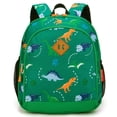 thumbnail image 1 of Mochila JinBeryl para niños pequeños con forma de dinosaurio 12 pulgadas color verde, 1 of 7