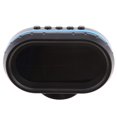 thumbnail image 1 of 12V Termómetro Digital para Automóvil Voltímetro Reloj Monitor de , Medidor Automático funciones Reloj Voltaje Medidor de Temperatura azul, 1 of 9