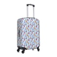 thumbnail image 6 of Cauagu Sailboats And Seagulls Print Travel Luggage Cover,Travel Dust-proof Suitcase Cover Softside Suitcase Protector for 18-32inch,Not Included Suitcase, 6 of 8