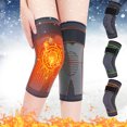 thumbnail image 5 of Aooww Self-Heating Wormwood Knee Pads, Long Self Heating Knee Brace Sleeve, Therapy Knee Support, Thermal Cotton Leg Warmer Knee Pads for Cold Weather, Green, M, 5 of 5