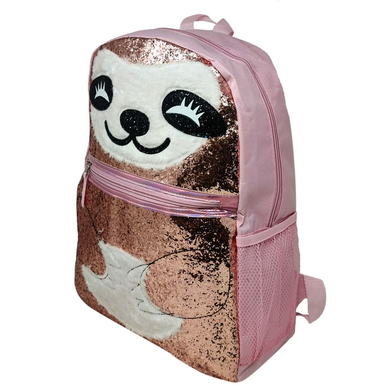 Pink shop sloth backpack