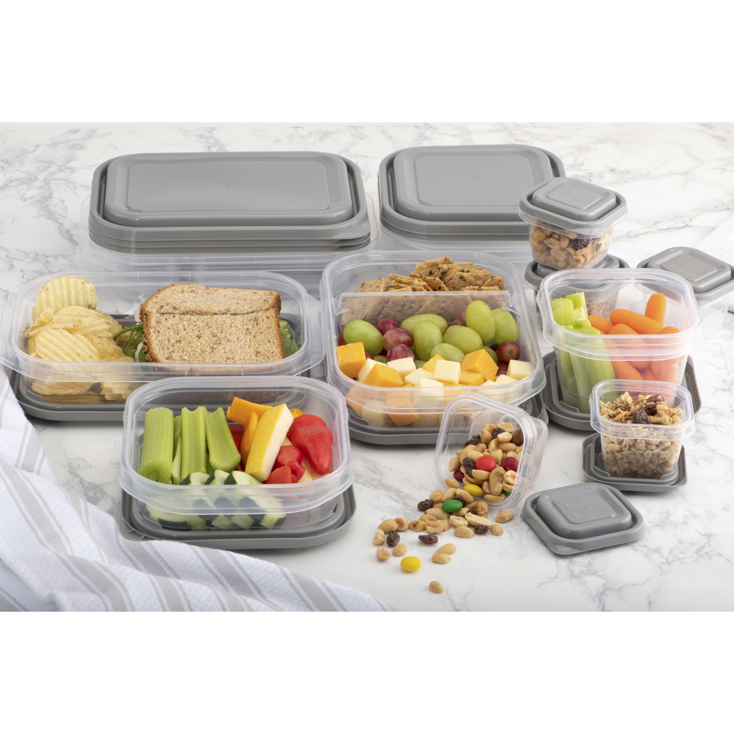Goodcook Everyware Set Food Storage Containers With Lids - 40pc