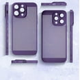 thumbnail image 5 of Mesh Heat Dissipation Phone Case with Lens Film, Frosted PC Case, Smooth Feeling, Drop and Shock Resistant for iPhone 15 14 13 12 11 Pro Max Plus XS XR 7 8 Phone Case (Brown,iPhone 8Plus), 5 of 8