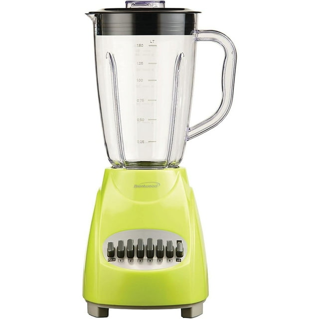 Licuadora Brentwood JB-220G 12 velocidades + Pulse 1.5 L verde lima