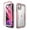 RoseGlod, variant on i-Blason Magma Case for iPhone 11 6.1 inch (2019 Release), Heavy Duty Protection, Full Body Bumper Protective Case with Built-in Screen Protector (RoseGlod)