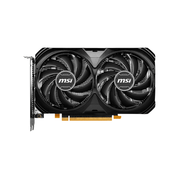 MSI NVIDIA Gaming Video Card, GeForce RTX 4060 VENTUS 2X BLACK 8GB