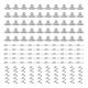 thumbnail image 1 of Juego de 50 Piezas de Sujetadores de Bloqueo Giratorio de , Ojales y Pernos de Botón Giratorio, Sujetadores de Lona Marina con Botón Giratorio, 1 of 5