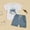 v#2188White4588, variant on HAYIMI Kids Toddler Baby Boy First 2nd Birthday Outfit Sets O-Neck Short Sleeve Birthday Shirt Shorts Cake Summer Outfit Soft Child Cartoon Clothes Sets