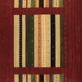 thumbnail image 1 of Ahgly Company Indoor Square Abstract Brown Contemporary Area Rugs, 8' Square, 1 of 4