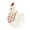 Chicken, variant on STPgoods Polka Dot Rooster-Shaped Ceramic Serving Plate 8.9x7.3x1.1" (22.5x18.5x2.8 cm) Serving Platter, Easter Gift Holiday Tableware