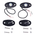 thumbnail image 2 of Luces de Neón LED, Alojamiento de aluminio 9 Lámpara de Chasis IP68 Impermeable para el Camión de Automóvil Atv Rzr UTV, 2 of 7