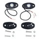 thumbnail image 1 of Par de luces de roca blancas, 9LED, IP68, lámpara incandescente para chasis, Universal, para coche, camión, ATV, RZR, UTV, 1 of 5