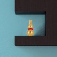 thumbnail image 1 of Feng Shui Brass Statue Gourd, Exquisite Chinese Style Mini Portable Gourd Fortune An Bronze Statue Collection Enhancing Luck Home Store Car Decoration Buddha Worshiping God, 1 of 8