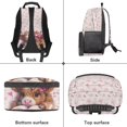 thumbnail image 6 of Aplkyhs School Backpack for Boys Girls Ages 6-18 Large Capacity Lightweight Water Resistant Ergonomic Padded Straps for Elementary Middle High School Back to School Blue Flame Wolf, 6 of 7