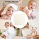thumbnail image 4 of Toallitas de Rayón Orgánico para Bebé Tejido Orgánico Suave para Piel Sensible para Cara y Cuerpo Super Absorbente para Niñas y Niños (Ribete Blanco), 4 of 4