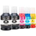 thumbnail image 1 of Botellas de recarga de tinta ENCAMENT GI-21 G3270 G3260 para Canon MegaTank, 1 of 6