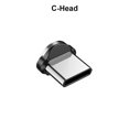thumbnail image 4 of USB Charging Cable 540-Degree Magnetic Chargers Flexible 540-Degree Rotate Magnetic Lightweight Portable Type-C Data Wire Charger Line for Smart Bracelets Type-c Head, 4 of 9