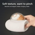 thumbnail image 3 of Cute Cat Lamp, Kawaii Room Decor for Teen Girls Her Women Kitty Night Light, Squishy Silicone Night Lights for Kids Baby, Color Changing LED Bedroom Decor Night Light, 3 of 5