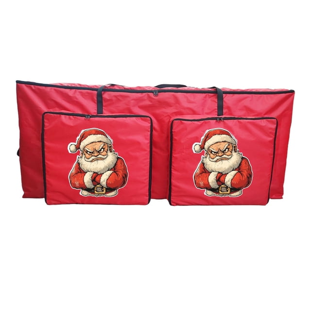Tauxra Christmas Tree Storage Bag 48x20x15 Inch Extra Large Storage Container with Zipper for Artificial Trees Quilt Clothes Blankets Durable Heavy Duty
