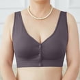 thumbnail image 2 of XFHLMJFF Bras For Women Soft Cozy Casual Everyday Bralette Mother Front Button Seamless Push Up Vest Leisure Underwear, 2 of 4